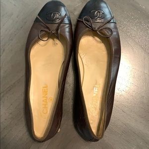 Chanel flats size 40